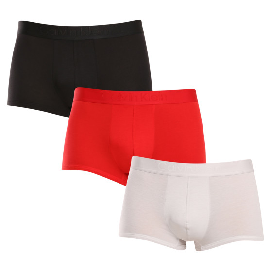 3PACK Calvin Klein miesten bokserit moniväriset shortsit moniväriset (NB3741A-FZC)