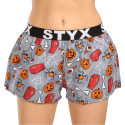 Styx Naisten bokserishortsit art urheilu kumi Halloween arkut (T1752)