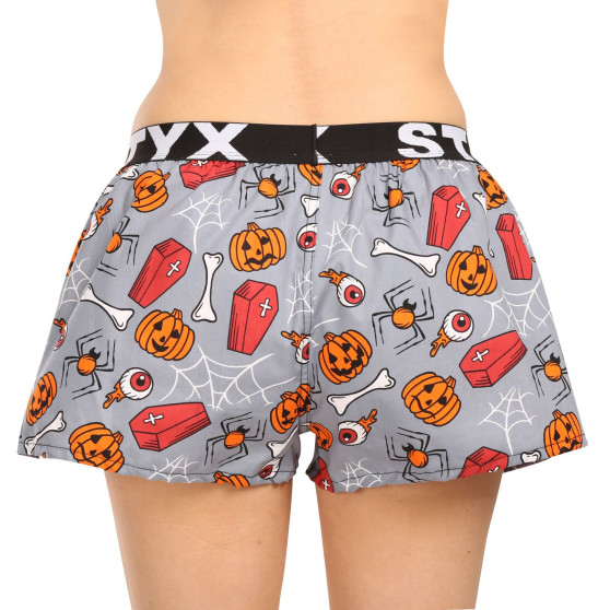 Styx Naisten bokserishortsit art urheilu kumi Halloween arkut (T1752)