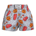 Styx Lasten Shorts art klassinen kumiarkku Halloween arkku (J1752)