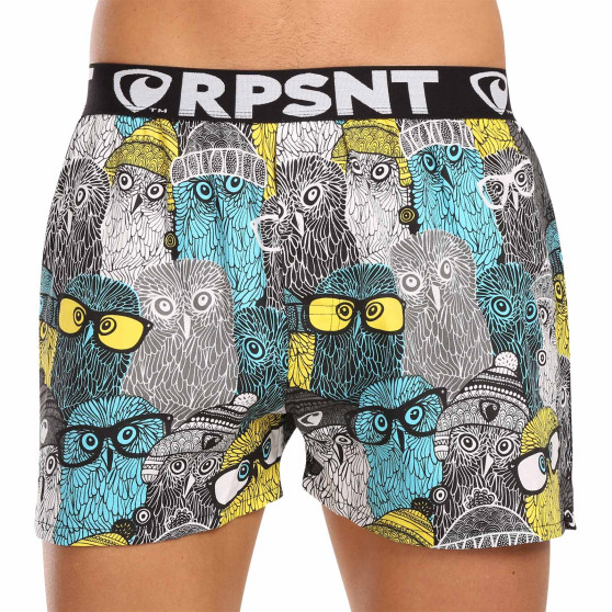 Represent Miesten bokserishortsit yksinoikeudella Mike Owls Cool (R3M-BOX-0742)