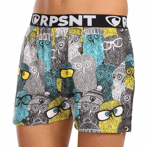 Represent Miesten bokserishortsit yksinoikeudella Mike Owls Cool (R3M-BOX-0742)