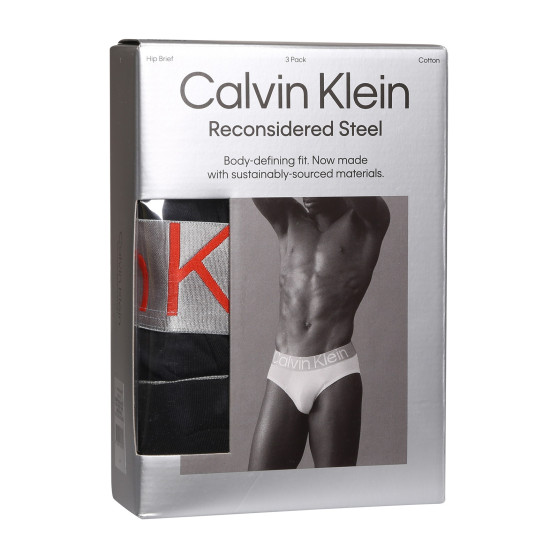 3PACK Calvin Klein miesten alushousut musta (NB3129A-GTB)