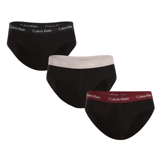 3PACK Calvin Klein miesten alushousut musta (U2661G-H54)