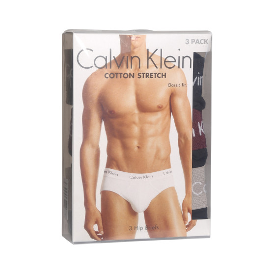 3PACK Calvin Klein miesten alushousut musta (U2661G-H54)