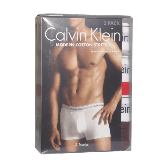 3PACK Calvin Klein miesten bokserit moniväriset shortsit moniväriset (NB2380A-GVZ)