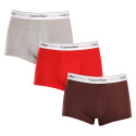 3PACK Calvin Klein miesten bokserit moniväriset shortsit moniväriset (NB2380A-GVZ)