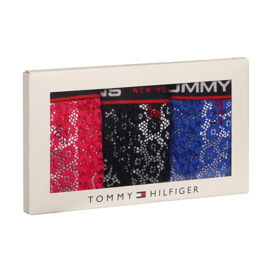 3PACK Tommy Hilfiger naisten stringit moniväriset (UW0UW04714 0SC)