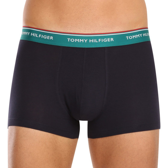 3PACK Tommy Hilfiger miesten bokserit tummansiniset shortsit (UM0UM01642 0UK)