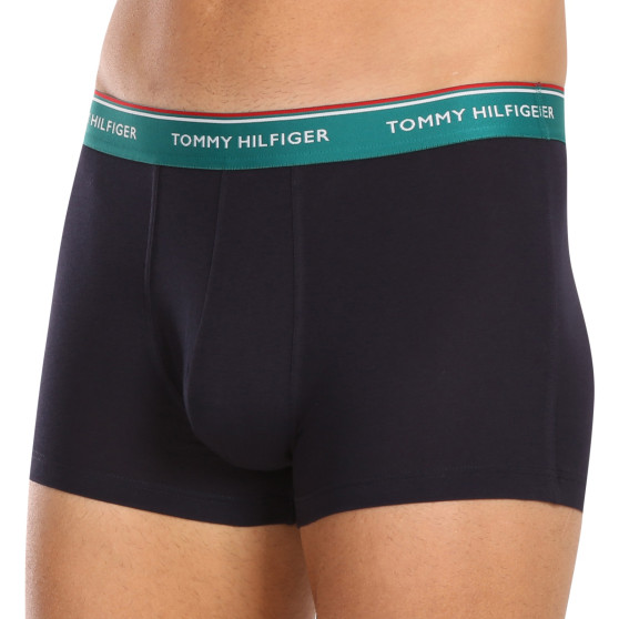 3PACK Tommy Hilfiger miesten bokserit tummansiniset shortsit (UM0UM01642 0UK)