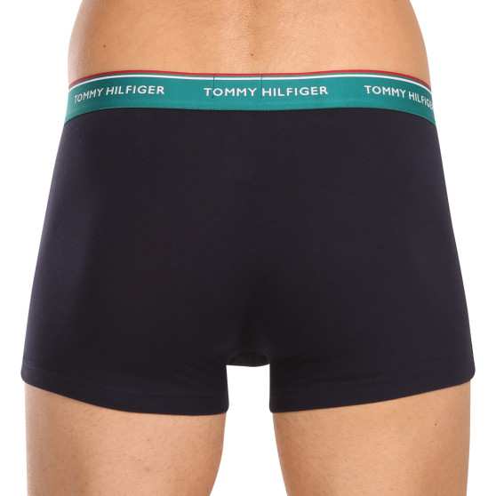 3PACK Tommy Hilfiger miesten bokserit tummansiniset shortsit (UM0UM01642 0UK)