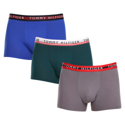 3PACK Tommy Hilfiger miesten bokserit moniväriset shortsit moniväriset (UM0UM03007 0UF)