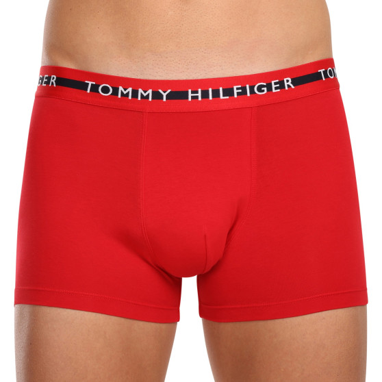 3PACK Tommy Hilfiger miesten bokserit moniväriset shortsit moniväriset (UM0UM03007 0X0)