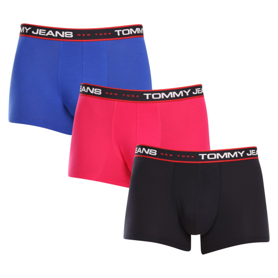 3PACK Tommy Hilfiger miesten bokserit moniväriset shortsit moniväriset (UM0UM02968 0WF)