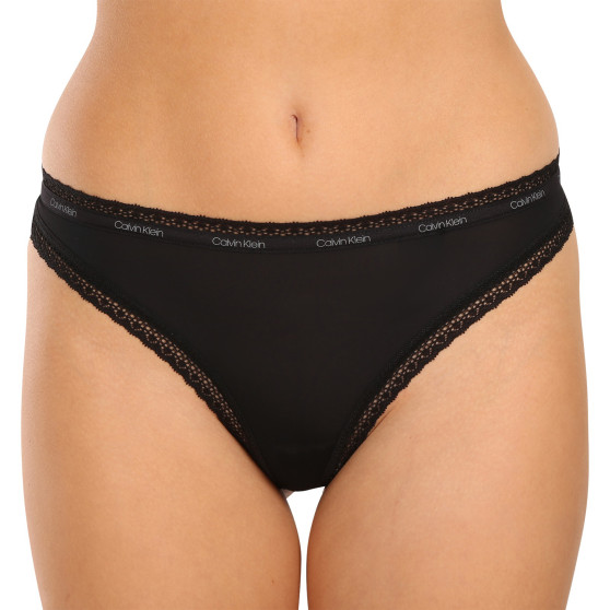 3PACK Calvin Klein naisten stringit moniväriset (QD5151E-I24)