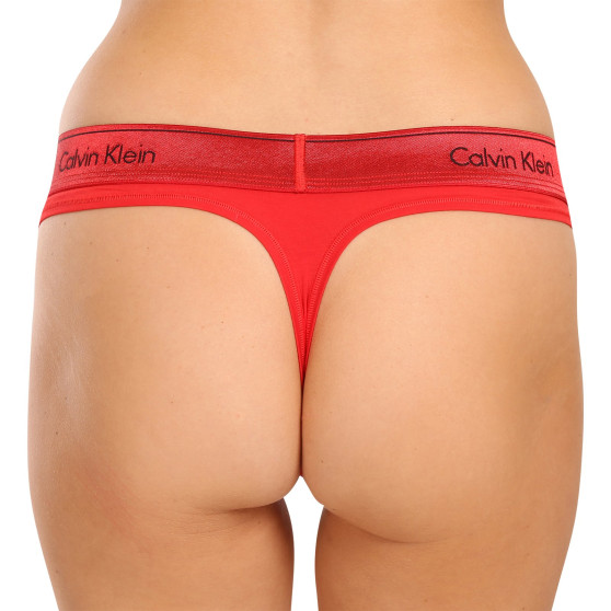 Calvin Klein Naisten stringit punainen (QF7449E-XAT)