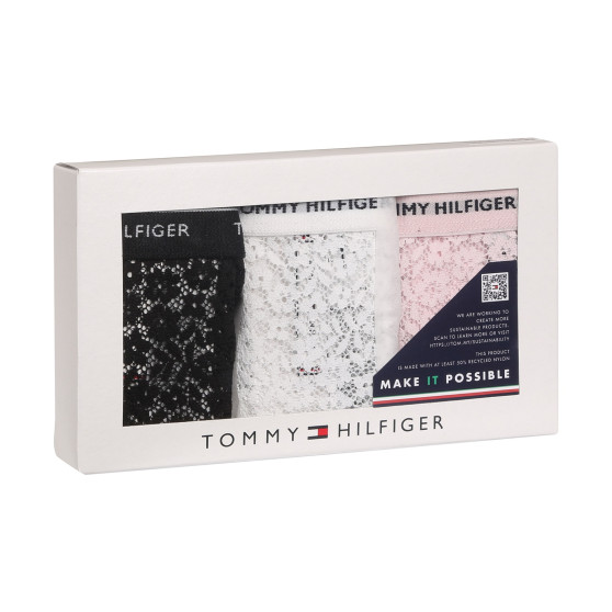 3PACK Tommy Hilfiger naisten pikkuhousut moniväriset (UW0UW04897 0SK)