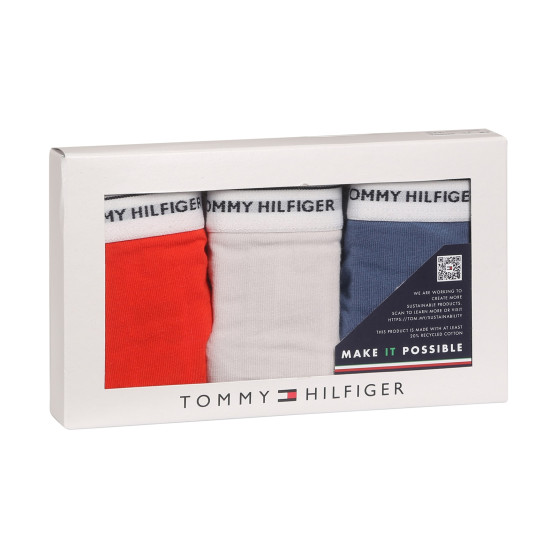 3PACK Tommy Hilfiger naisten stringit ylimitoitettu monivärinen monivärinen (UW0UW04894 0V7)