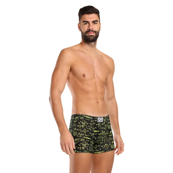 3PACK Styx Miesten bokserit pitkät art classic rubber moniväriset boxershortsit (3F12672)