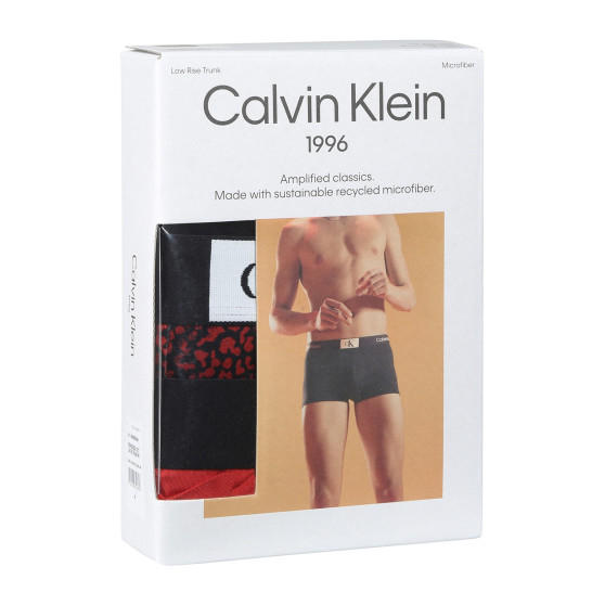 3PACK Calvin Klein miesten bokserit moniväriset shortsit moniväriset (NB3532E-HZY)