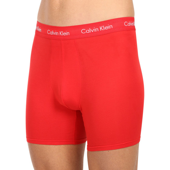 3PACK Calvin Klein miesten bokserit moniväriset shortsit moniväriset (NB3057A-I1Y)