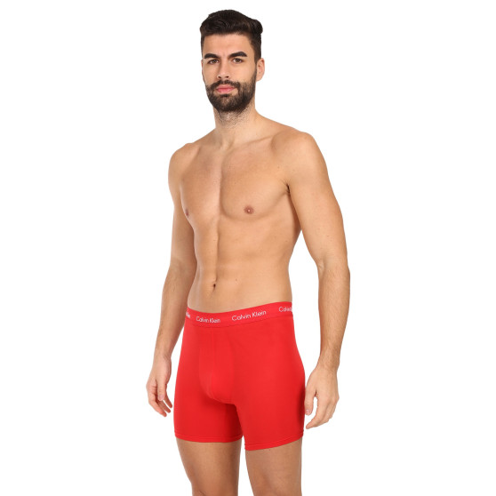 3PACK Calvin Klein miesten bokserit moniväriset shortsit moniväriset (NB3057A-I1Y)