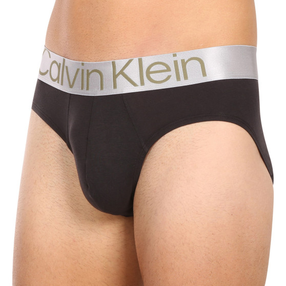 3PACK Calvin Klein miesten alushousut musta (NB3129A-GIW)