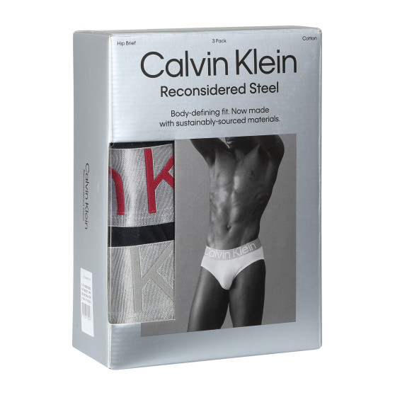 3PACK Calvin Klein miesten alushousut musta (NB3129A-GIW)