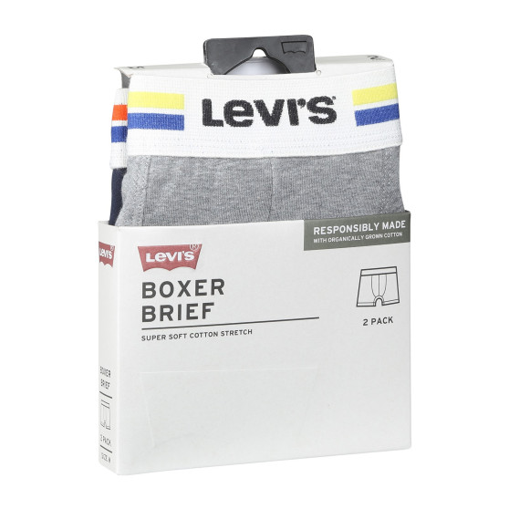 2PACK Levis miesten bokserit moniväriset shortsit moniväriset (701222843 009)