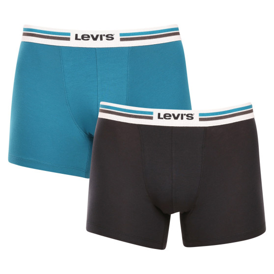 2PACK Levis miesten bokserit moniväriset shortsit moniväriset (701222843 010)