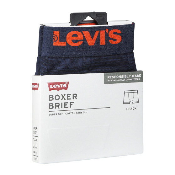 2PACK Levis miesten bokserit moniväriset shortsit moniväriset (701224650 001)