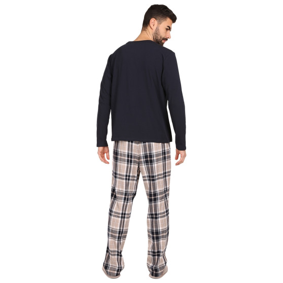 Tommy Hilfiger Miesten pyjama ja tossut monivärinen lahjapakkauksessa (UM0UM02989 0S1)