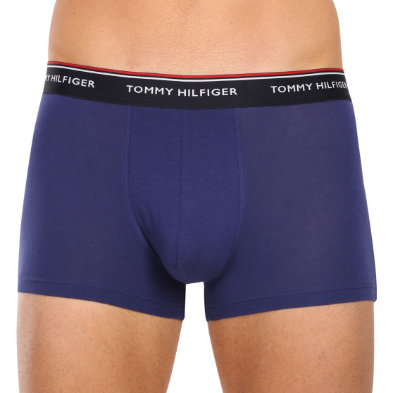 3PACK Tommy Hilfiger miesten bokserit moniväriset shortsit moniväriset (1U87903842 0Y0)