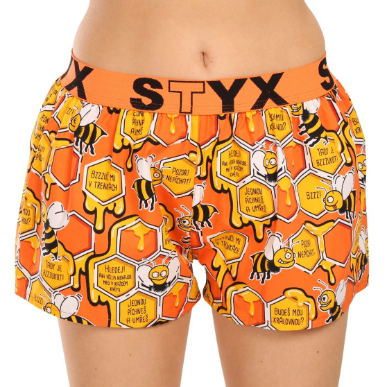 5PACK Styx naisten bokserishortsit art sports kumia monivärinen (5T1367834)