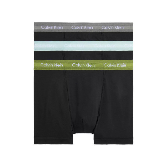 3PACK Calvin Klein miesten bokserit moniväriset shortsit moniväriset (U2662G-H5N)