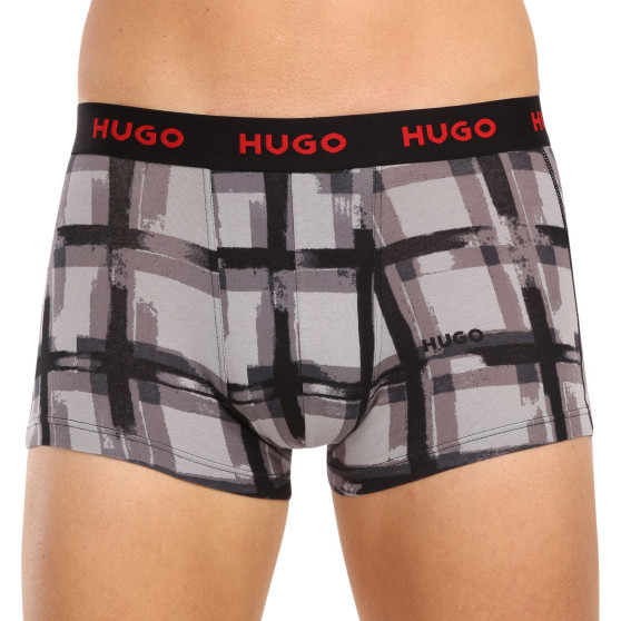 3PACK HUGO miesten bokserit moniväriset shortsit moniväriset (50480170 039)