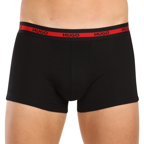 3PACK HUGO miesten bokserit moniväriset shortsit moniväriset (50503083 623)