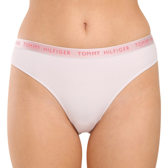 3PACK Tommy Hilfiger naisten stringit moniväriset (UW0UW04889 0V5)