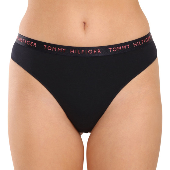 3PACK Tommy Hilfiger naisten stringit moniväriset (UW0UW04889 0V5)