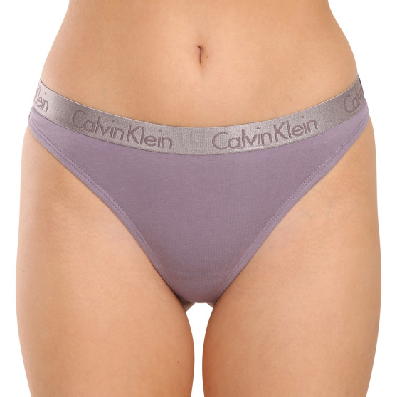 3PACK Calvin Klein naisten stringit moniväriset (QD3560E-I2L)