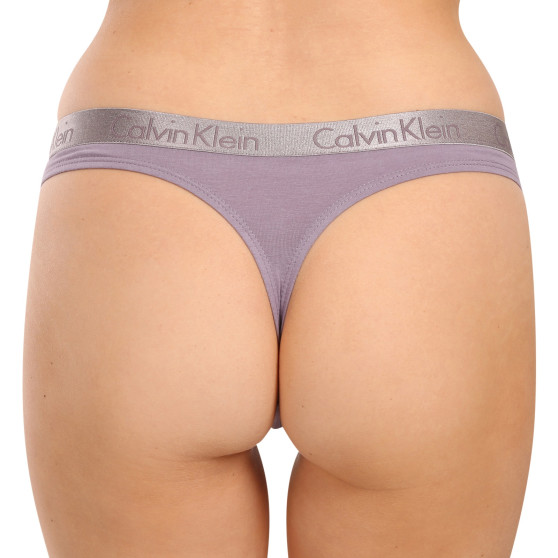 3PACK Calvin Klein naisten stringit moniväriset (QD3560E-I2L)