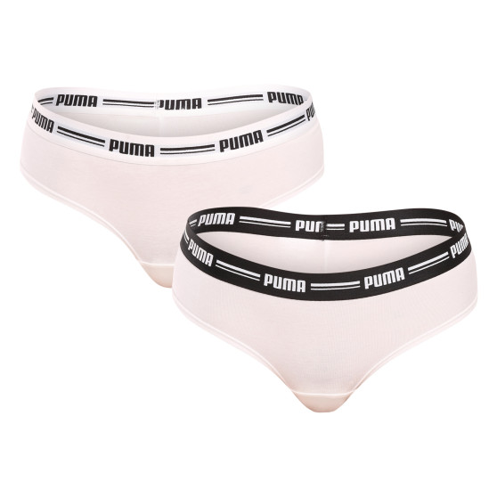 2PACK Puma naisten brasilialaiset pikkuhousut valkoinen (603043001 317)