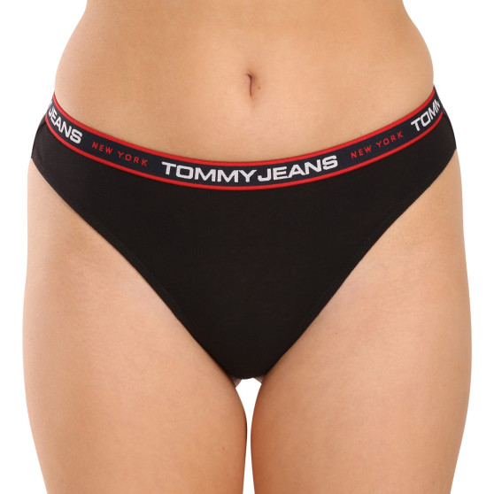 3PACK Tommy Hilfiger naisten stringit ylimitoitettu monivärinen monivärinen (UW0UW04709 0VA)