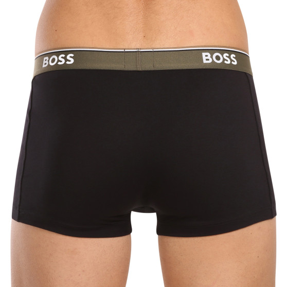 3PACK BOSS miesten bokserit mustat (50508985 977)