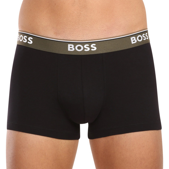 3PACK BOSS miesten bokserit mustat (50508985 977)