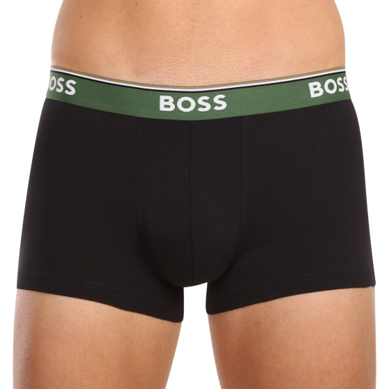 3PACK BOSS miesten bokserit mustat (50508985 977)