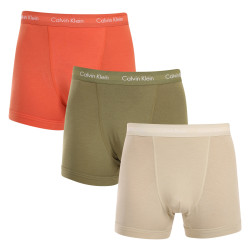 3PACK Calvin Klein miesten bokserit moniväriset shortsit moniväriset (U2662G-H5L)