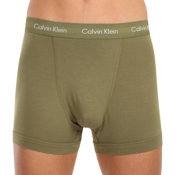 3PACK Calvin Klein miesten bokserit moniväriset shortsit moniväriset (U2662G-H5L)