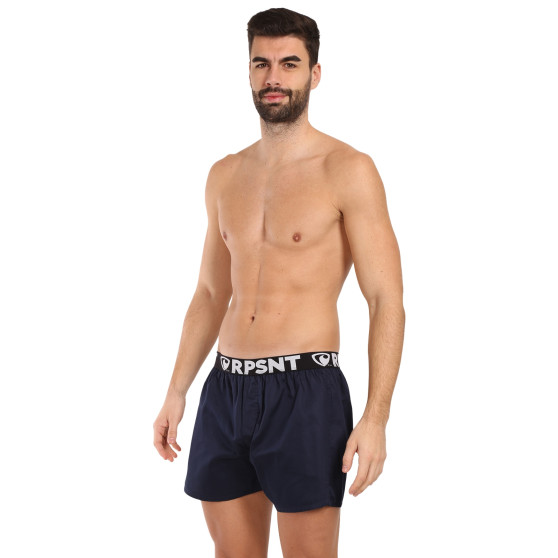 Represent Miesten bokserishortsit yksinoikeudella Mike Navy (R3M-BOX-0749)