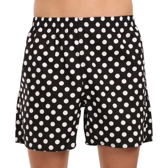 Styx Miesten koti bokserishortsit taskut polka dots (D1650)